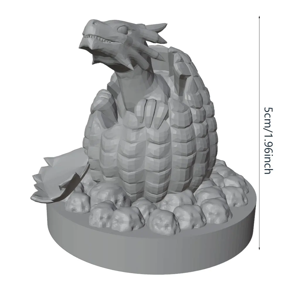 Huevos de dinosaurio para gato y perro – Figuras en resina sin pintar