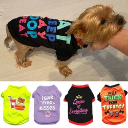 Camiseta algodón para perros y gatos pequeños – Ropa fresca y transpirable