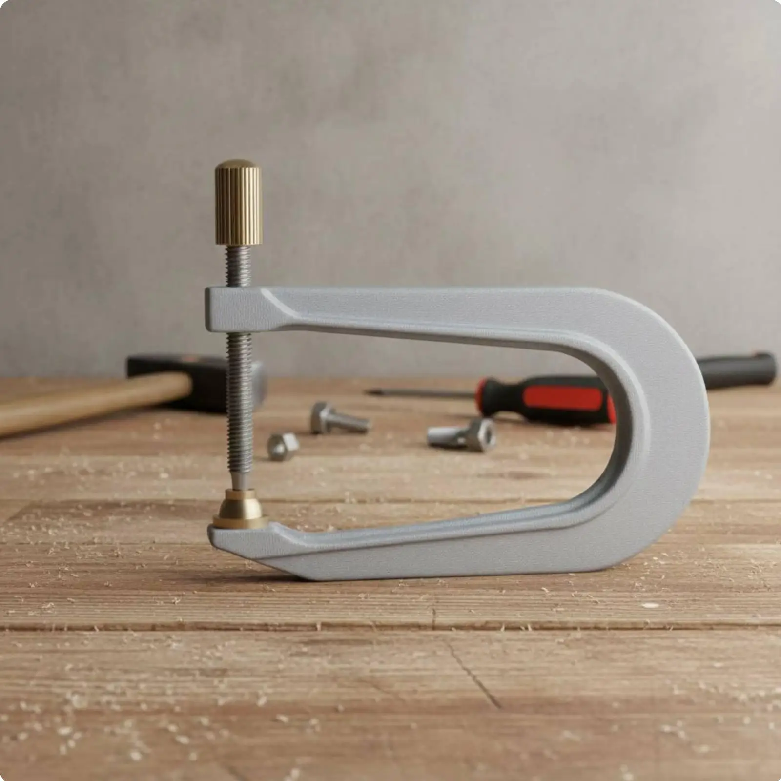 Abrazadera Ajustable de Aluminio para Violín, Viola y Violonchelo