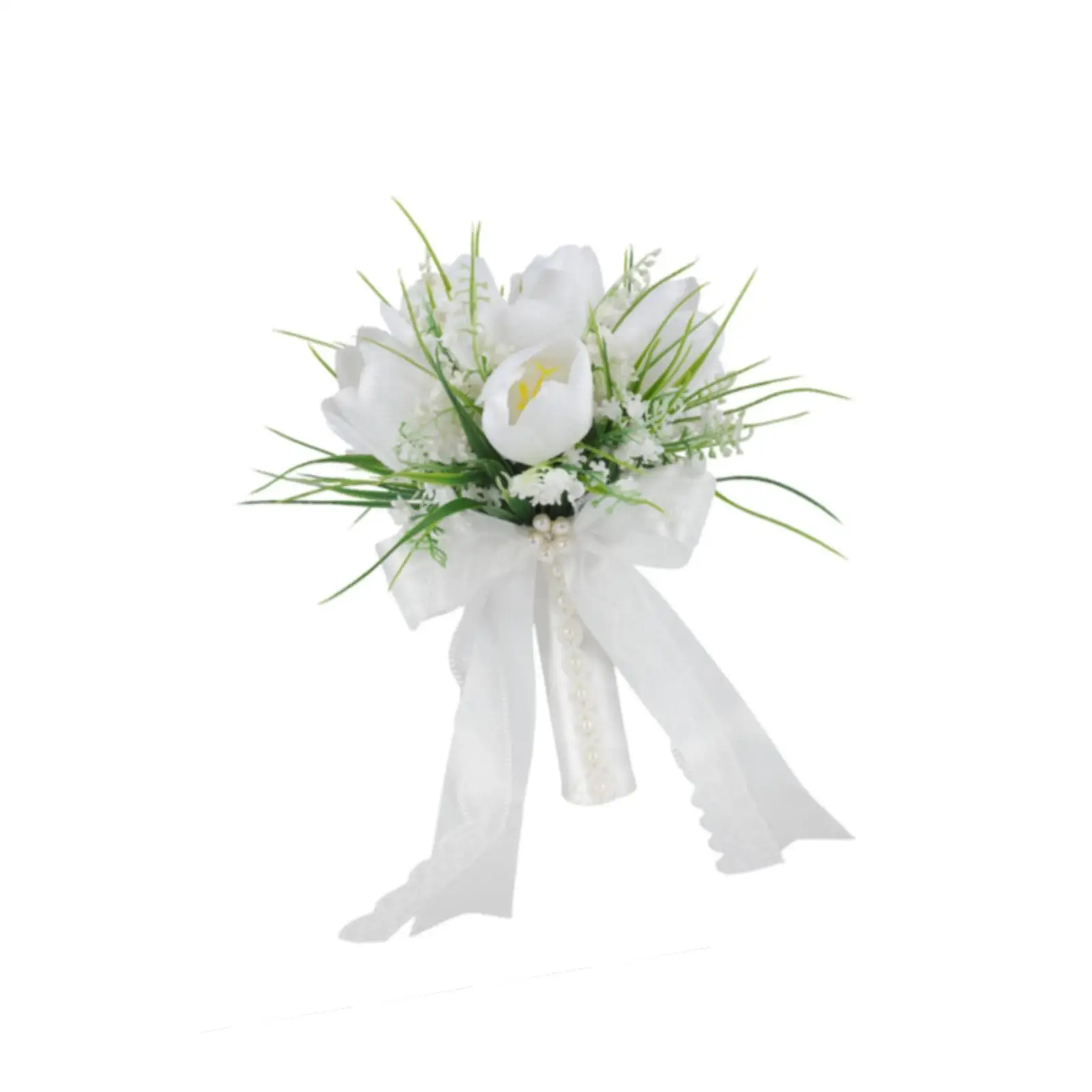 Decoración floral para centros de mesa en recepción de compromiso