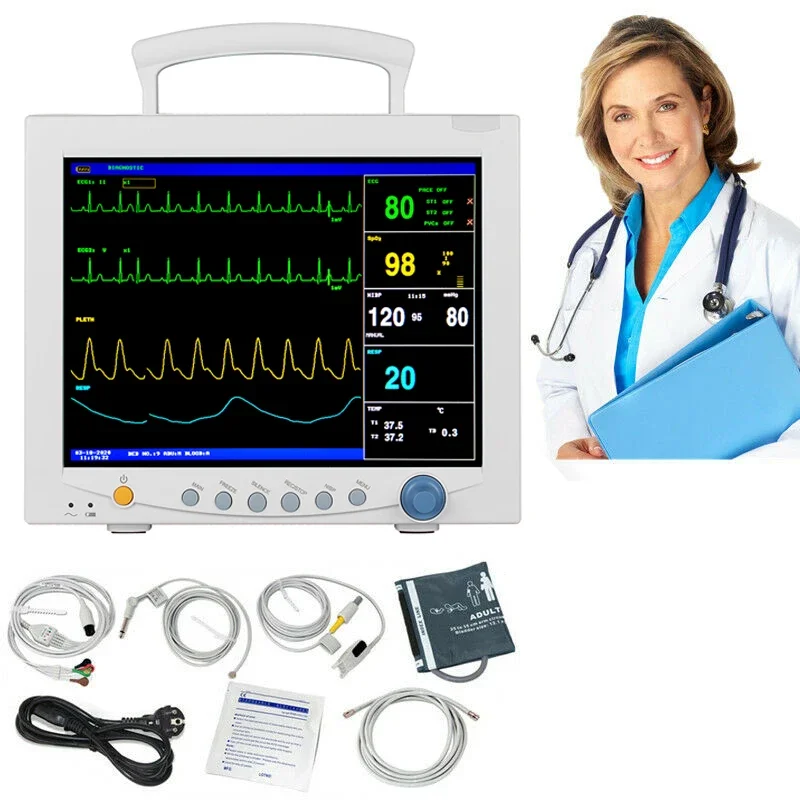 Monitor de Signos Vitales CONTEC CMS7000 con Pantalla LCD 12.1'' - imagen 3