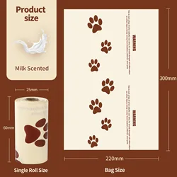 Bolsas perfumadas para pañales de perros y gatos con dispensador