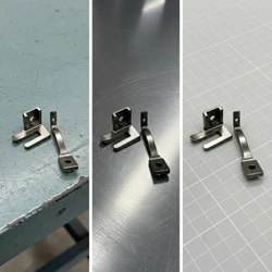 Prensatelas Universal de Metal para Máquina de Coser, Juego de 2 Piezas
