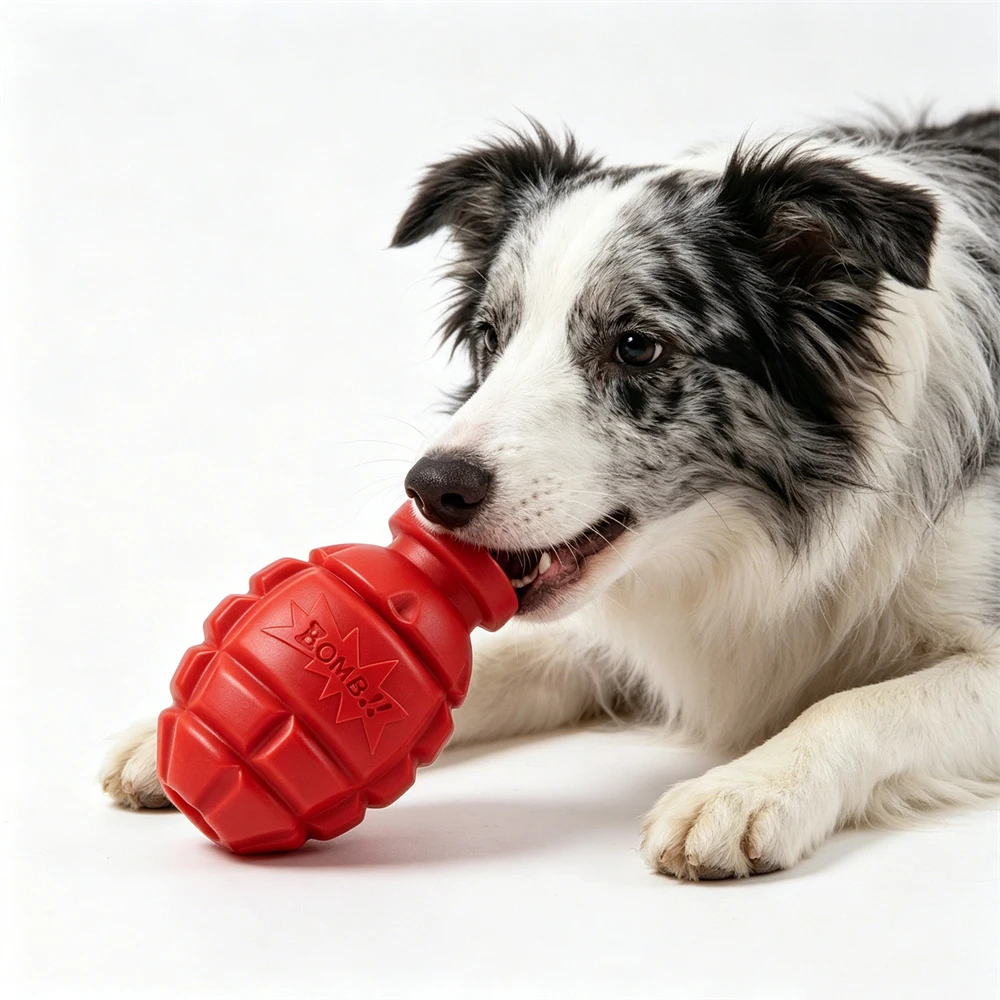 Juguete masticable TPR para Bulldog Francés: resistente a mordidas - imagen 5