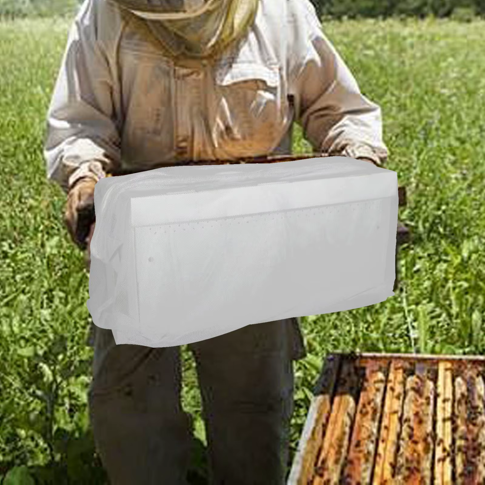 Bolsa de malla Kesoto para transportar cajas de abejas