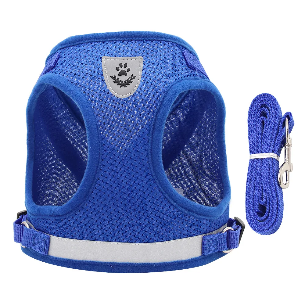 arnes tipo chaleco acolchonado para perros y gatos