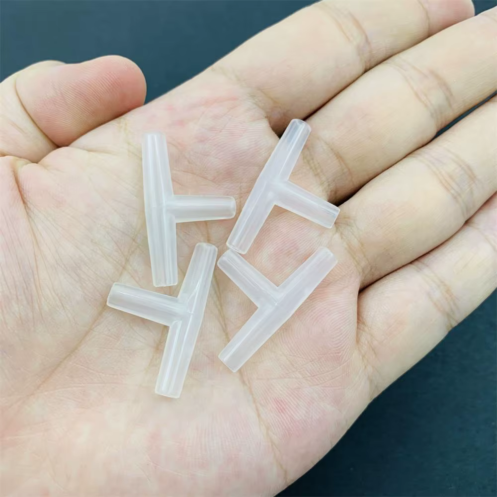 Conector de tubo de aire para acuario 4mm – Juego de uniones Y/T/L/rectas en plástico - imagen 5