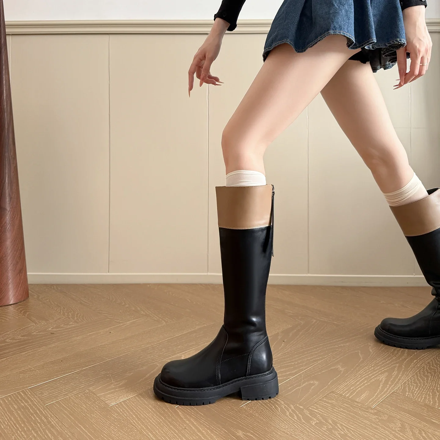 Botas TULX con plataforma, ideales para calzado diario de mujer