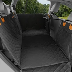 Hamaca impermeable para perros en coche con ventana de malla