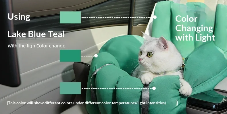 Cama cerrada y portátil para gatos