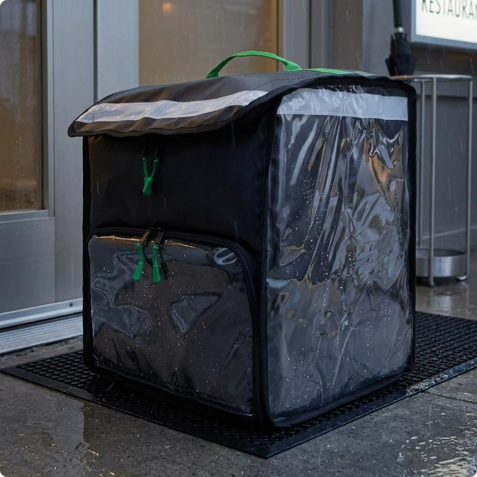 Mochila Térmica de Entrega de Alimentos con Divisor Extraíble - imagen 5