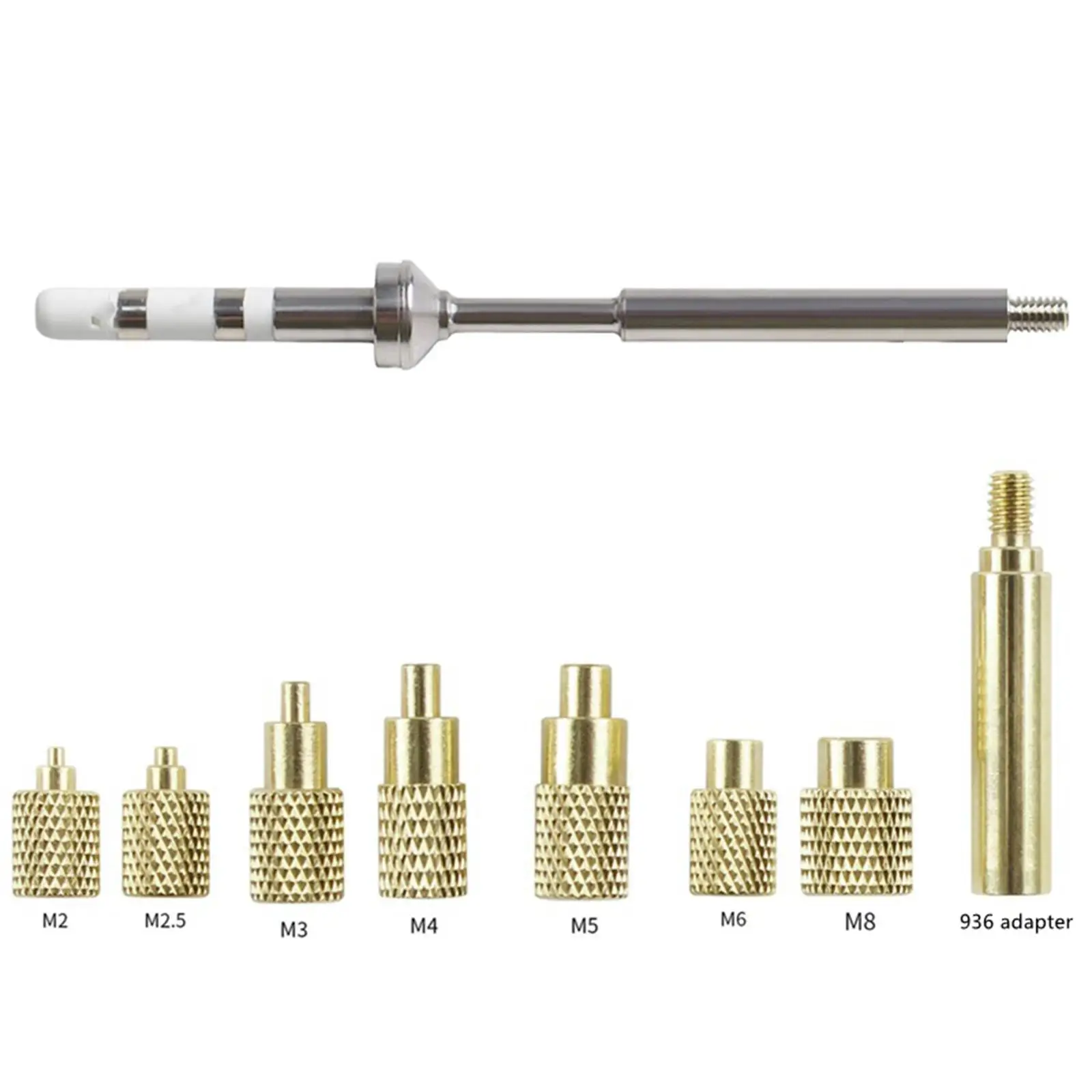 Adaptador de calor universal y puntas de soldadura de latón - imagen 4