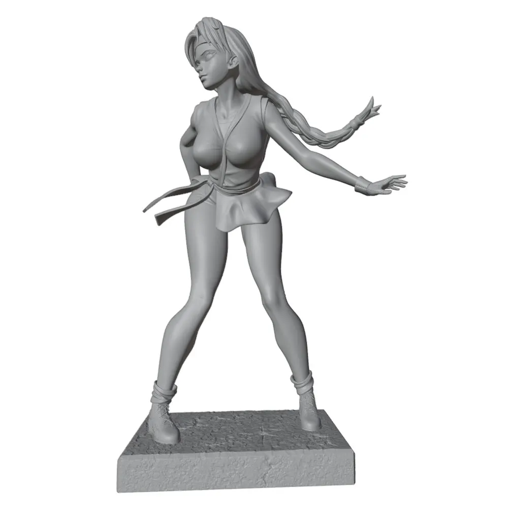 Figura de Resina 1/24 Escala Miniatura GK 75mm – Modelo DIY sin Pintar - imagen 5