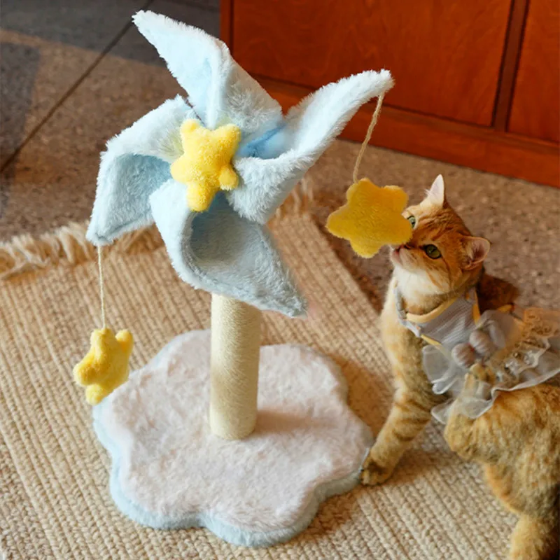 Rascador para Gato con Torre de Sisal y Juguete – 58 caract - imagen 4