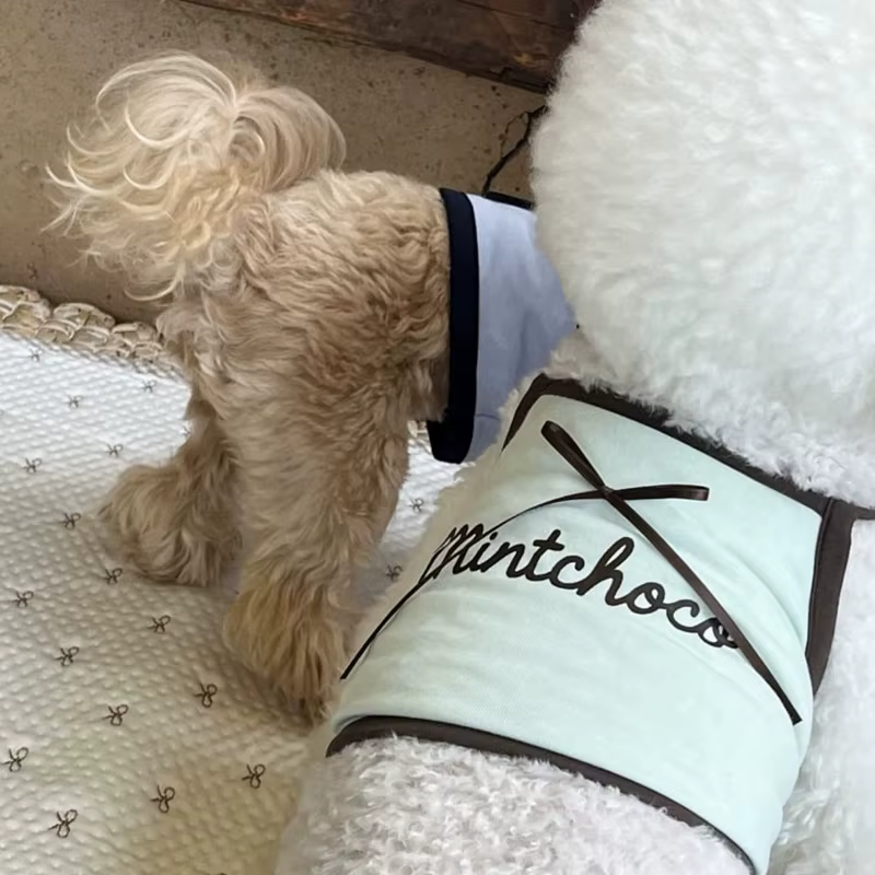 Top lindo para mascotas con tejido transpirable