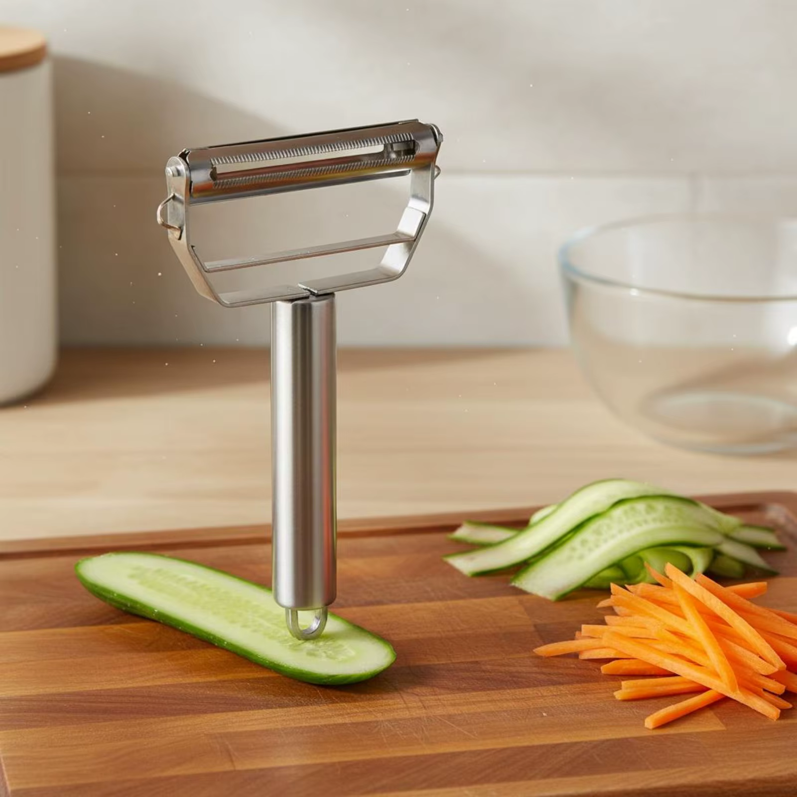 Cortador de verduras 2 en 1 para comida casera de perros y gatos - imagen 5