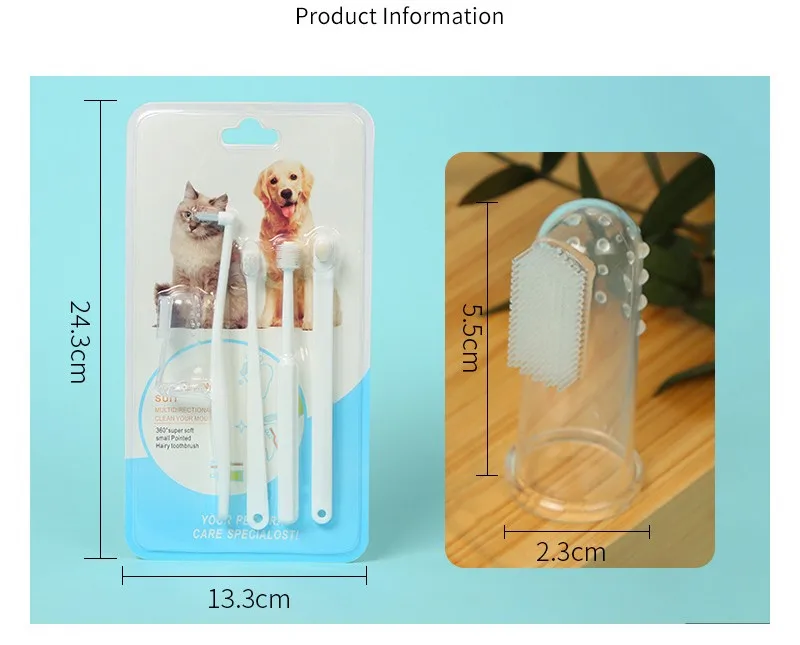 Cepillos de dientes para mascotas