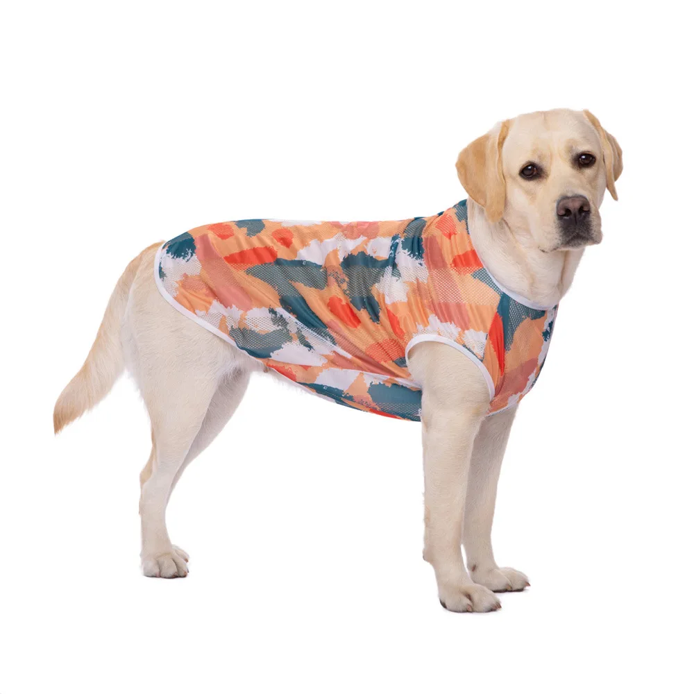 Camiseta para perro tie-dye de secado rápido con protección solar - imagen 2