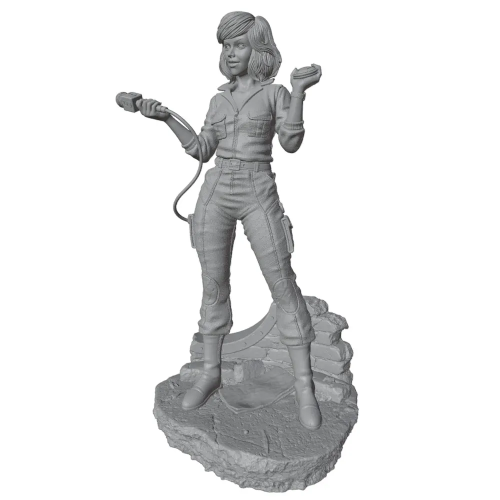 Kit de Resina 1/24 Personaje Cine – Figura DIY sin Pintar ni Ensamblar - imagen 2