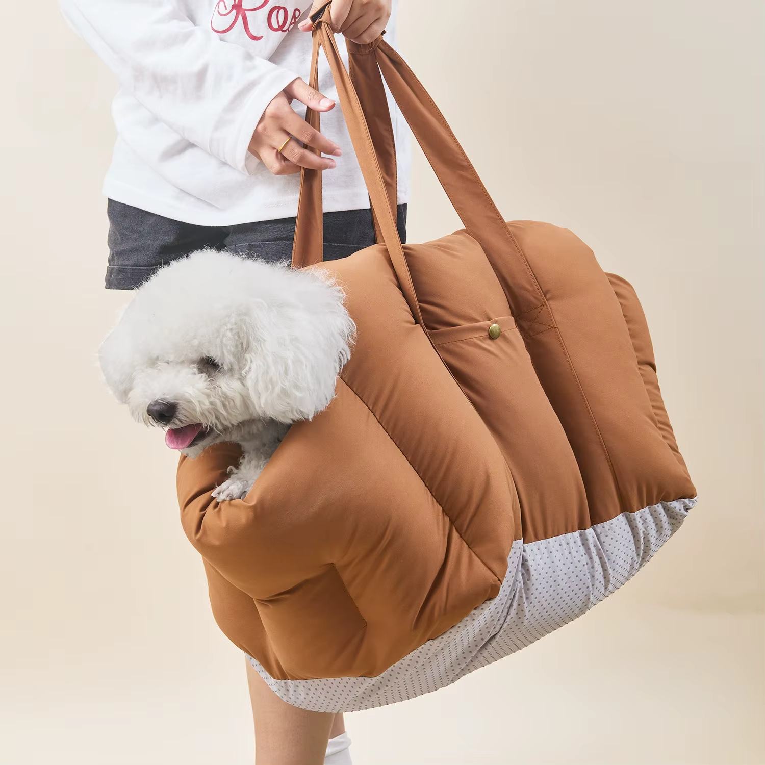 Mochila transportín segura para coche para perros y gatos - imagen 5
