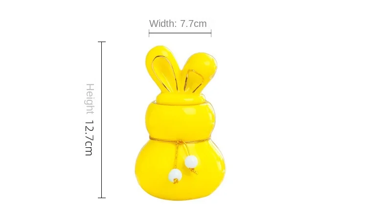 Mini urna cerámica vista frontal