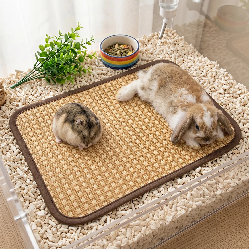 Colchoneta refrescante transpirable para hámster, conejo y cobaya - imagen 5