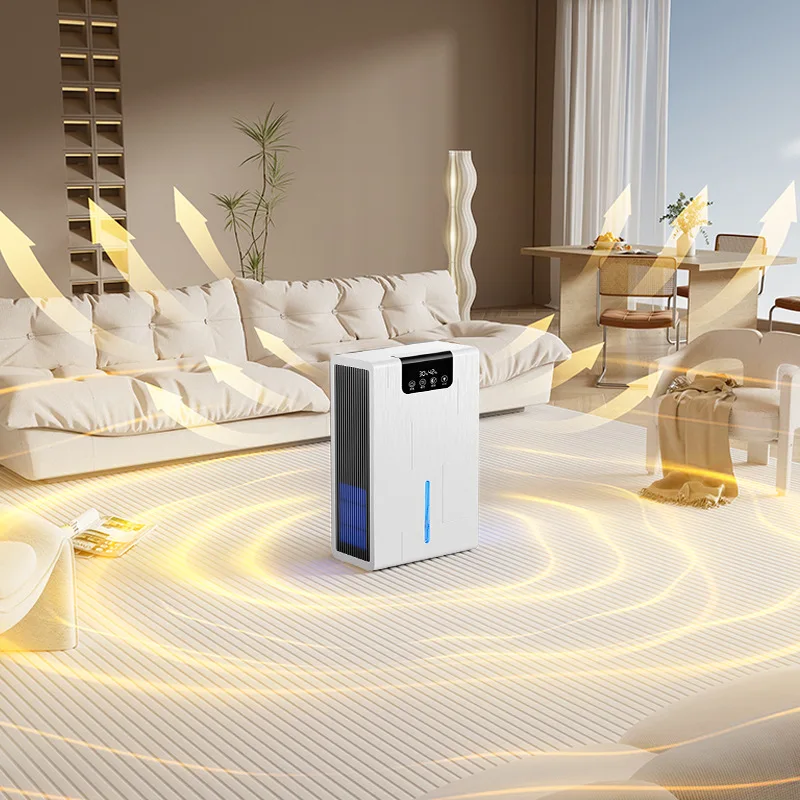 Deshumidificador doméstico silencioso con purificador de aire integrado - imagen 5