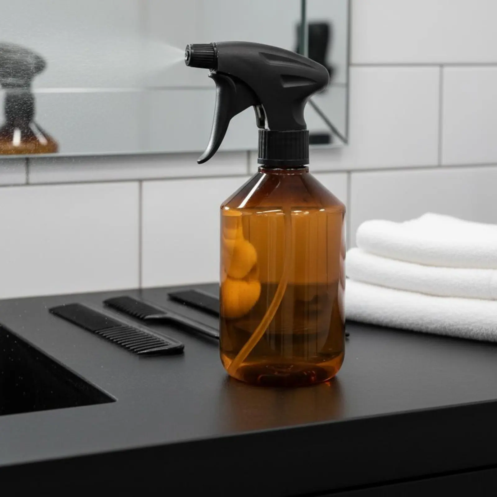 Pulverizador ajustable para gatos y perros, spray fino recargable