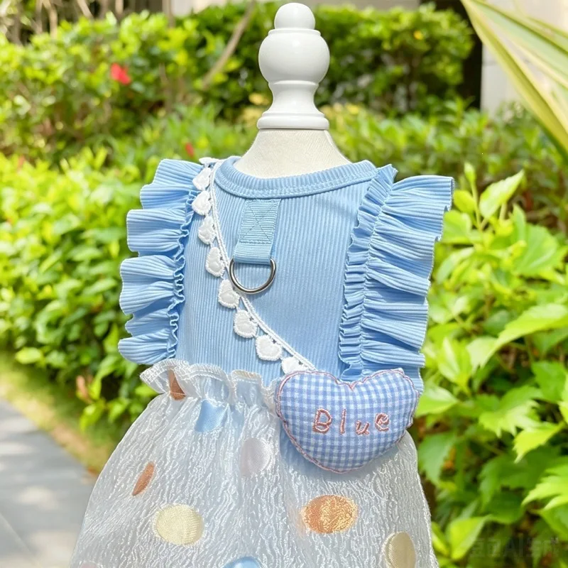 Vestido y overol fresco de verano para perro y gato - imagen 5