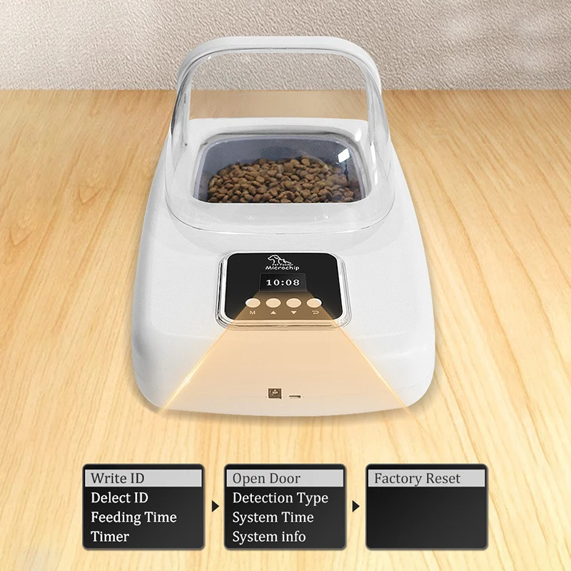 Comedero automático con temporizador para perros y gatos con RFID – Control de porciones - imagen 5