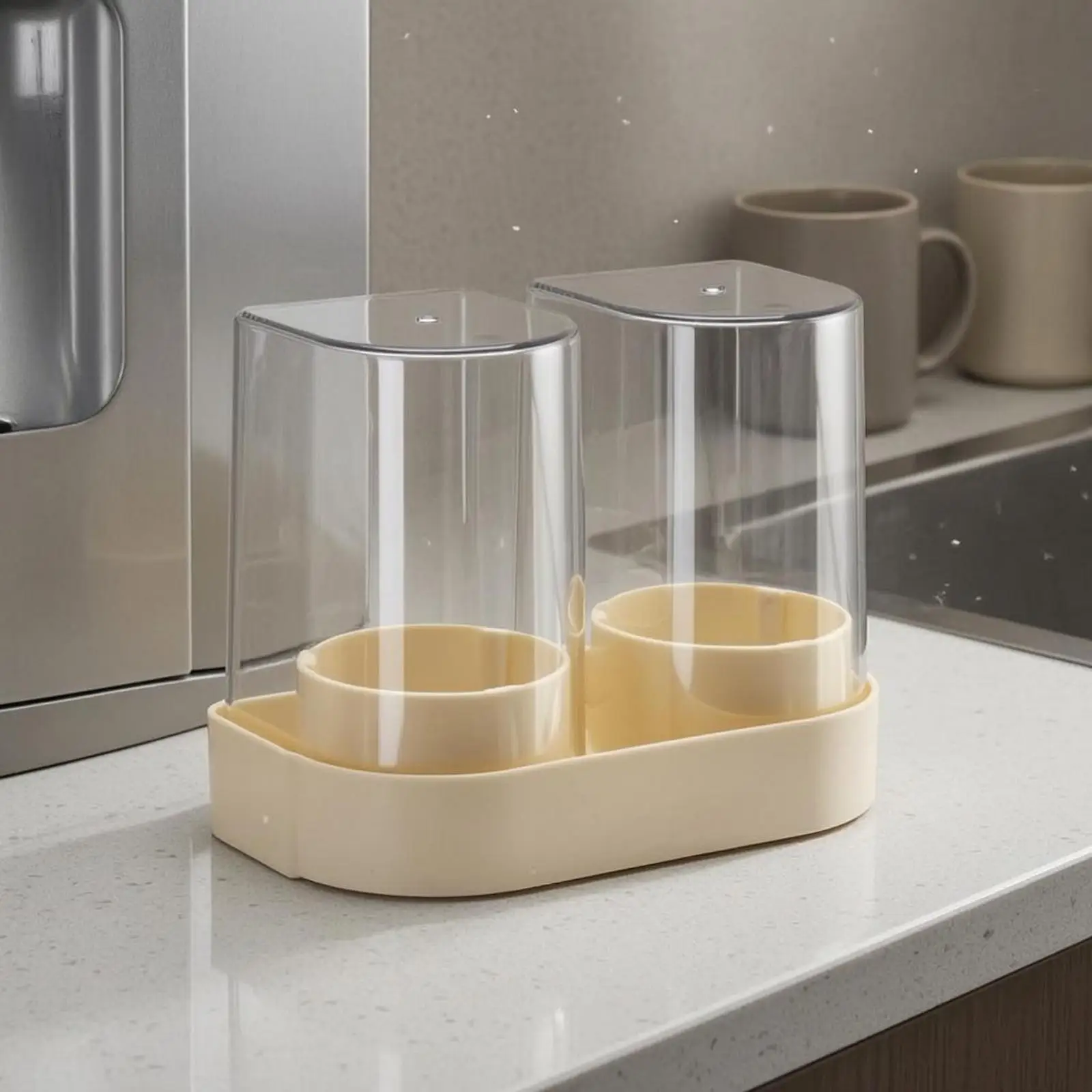 Dispensador de Vasos de Papel Cilíndrico Compacto - imagen 4