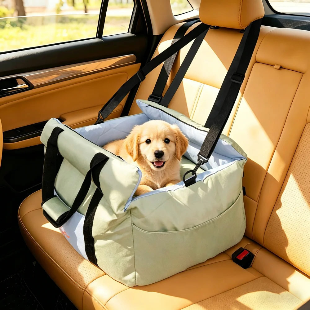 Asiento elevador para perros con cinturón y funda lavable - imagen 5