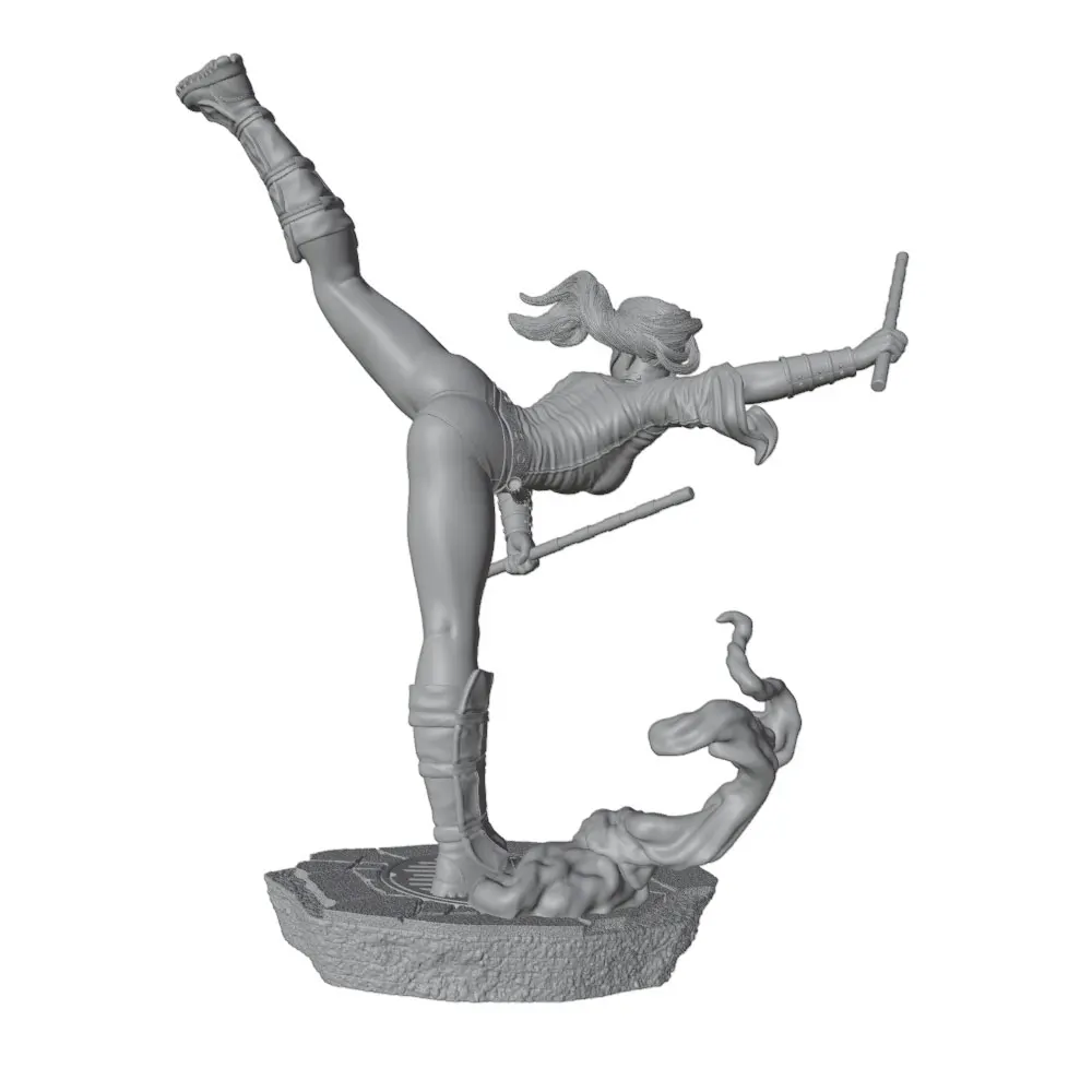 Miniatura modelo de resina en gris 3D para gatos y perros - imagen 5
