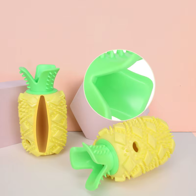 Juguete piña antilamidos para perros pequeños – Dental y resistente - imagen 3