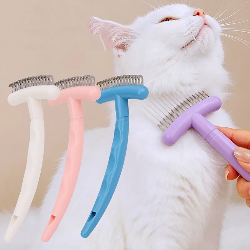 Peine desenredante y cepillo de masaje para gatos y perros - imagen 4