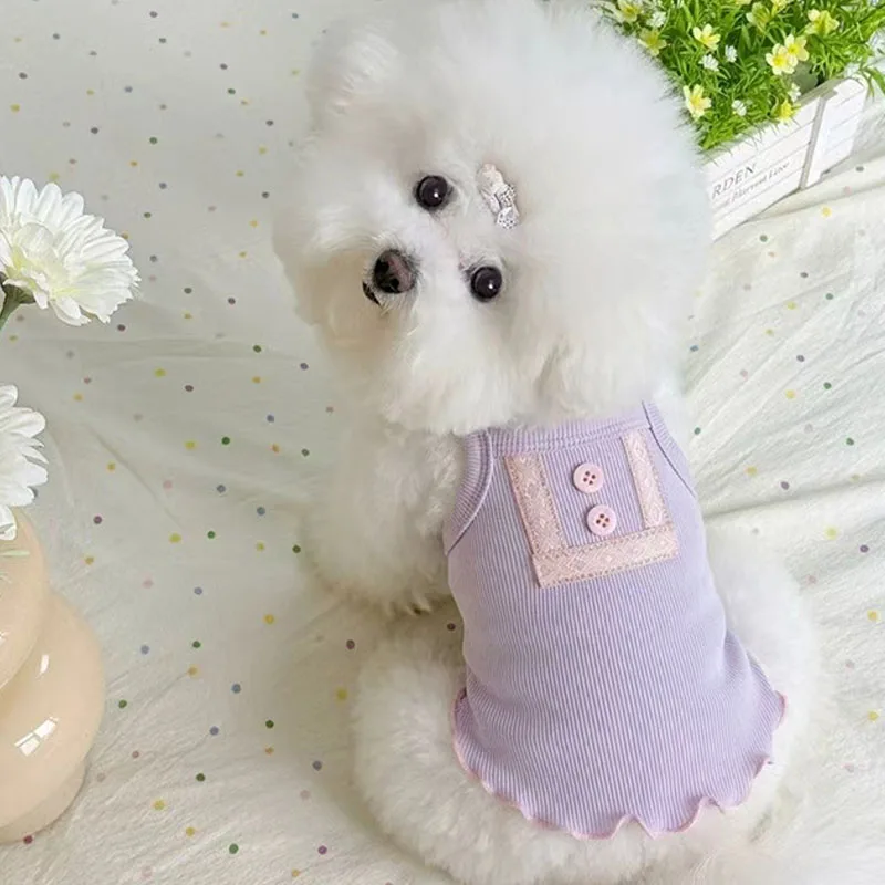 Camiseta refrescante sin mangas con capucha para perros pequeños - imagen 2