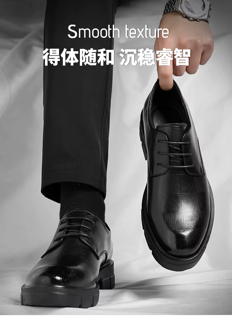 Zapatos formales de hombre con diseño moderno y elegante