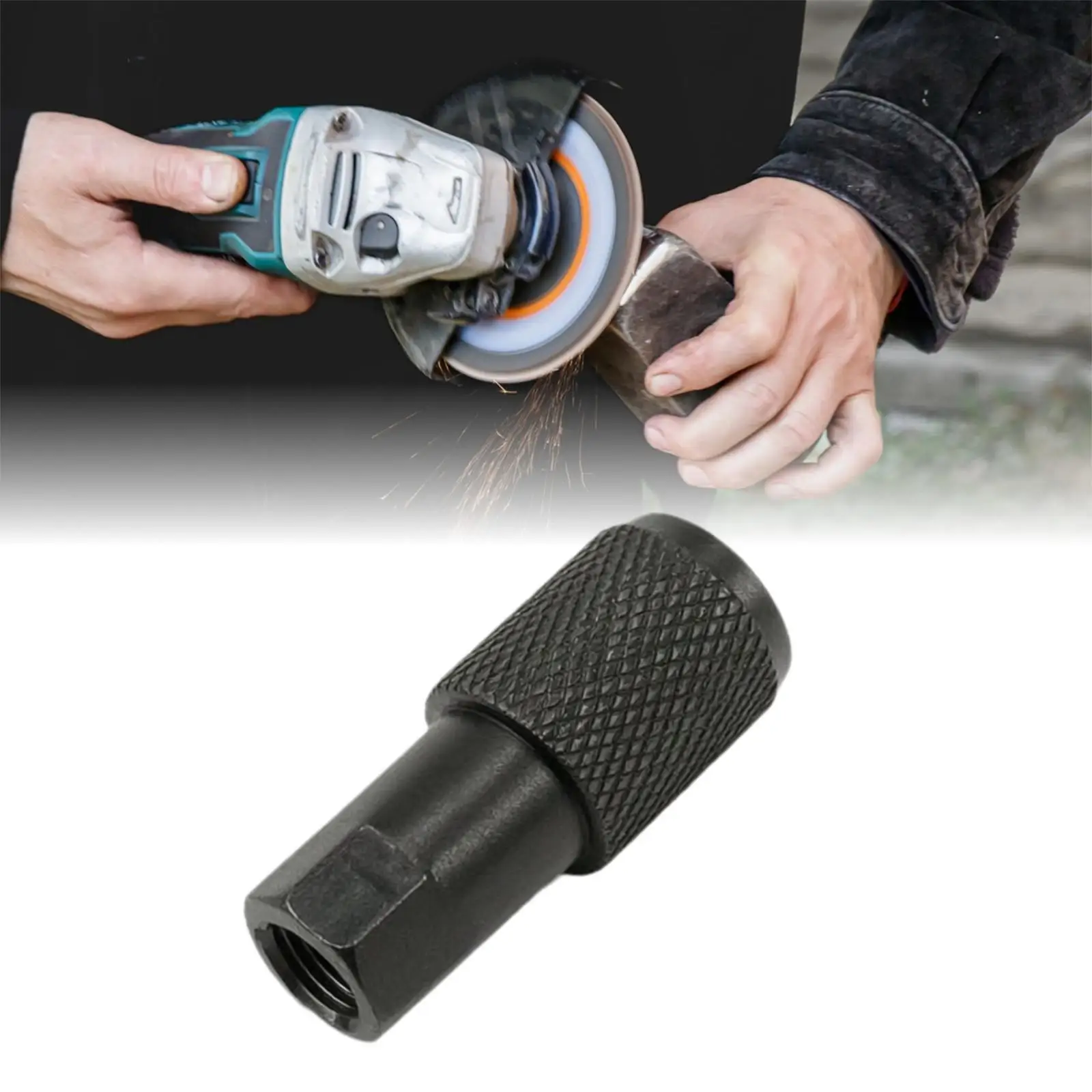 Adaptador M10 para amoladora – Vástago hexagonal para pulir metales