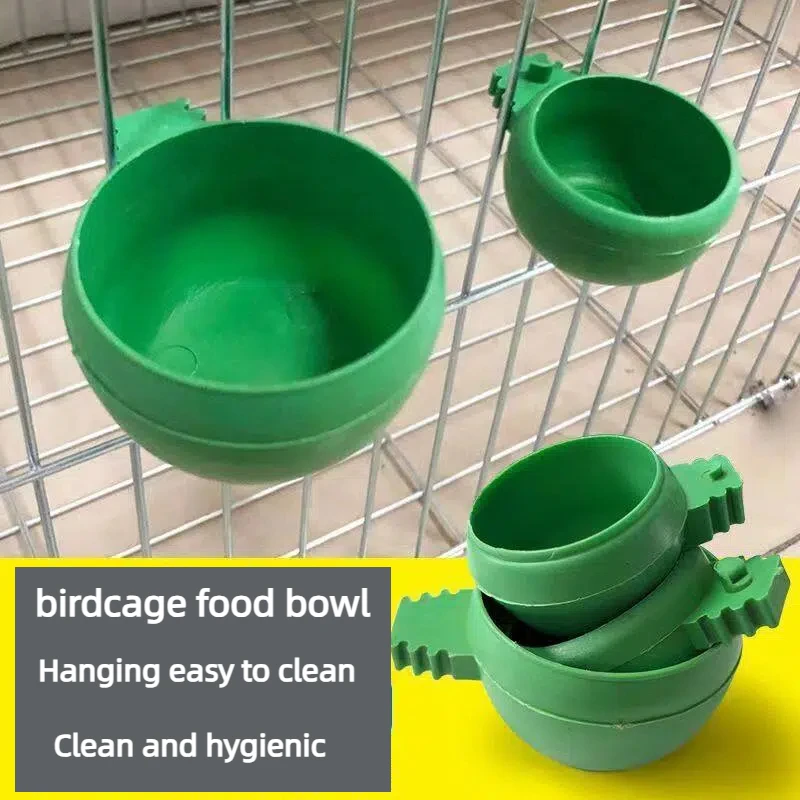 Comedero colgante para loros y aves – Tazón para jaula