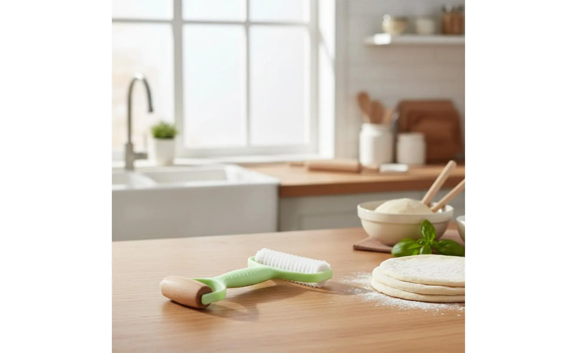 Rodillo doble cabezal para dumplings
