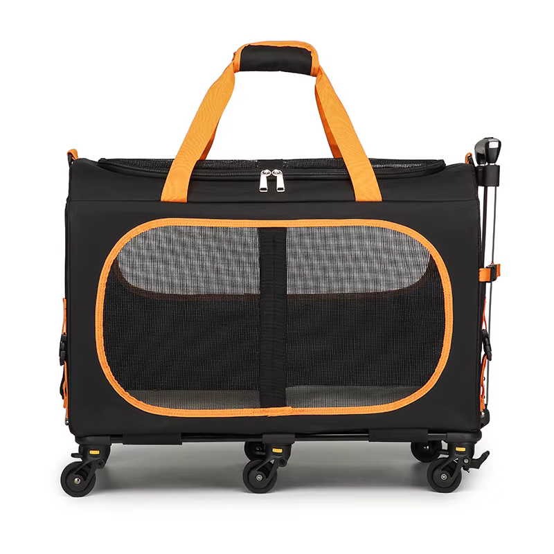 Bolsa de Transporte con Ruedas para Gatos y Perros Pequeños