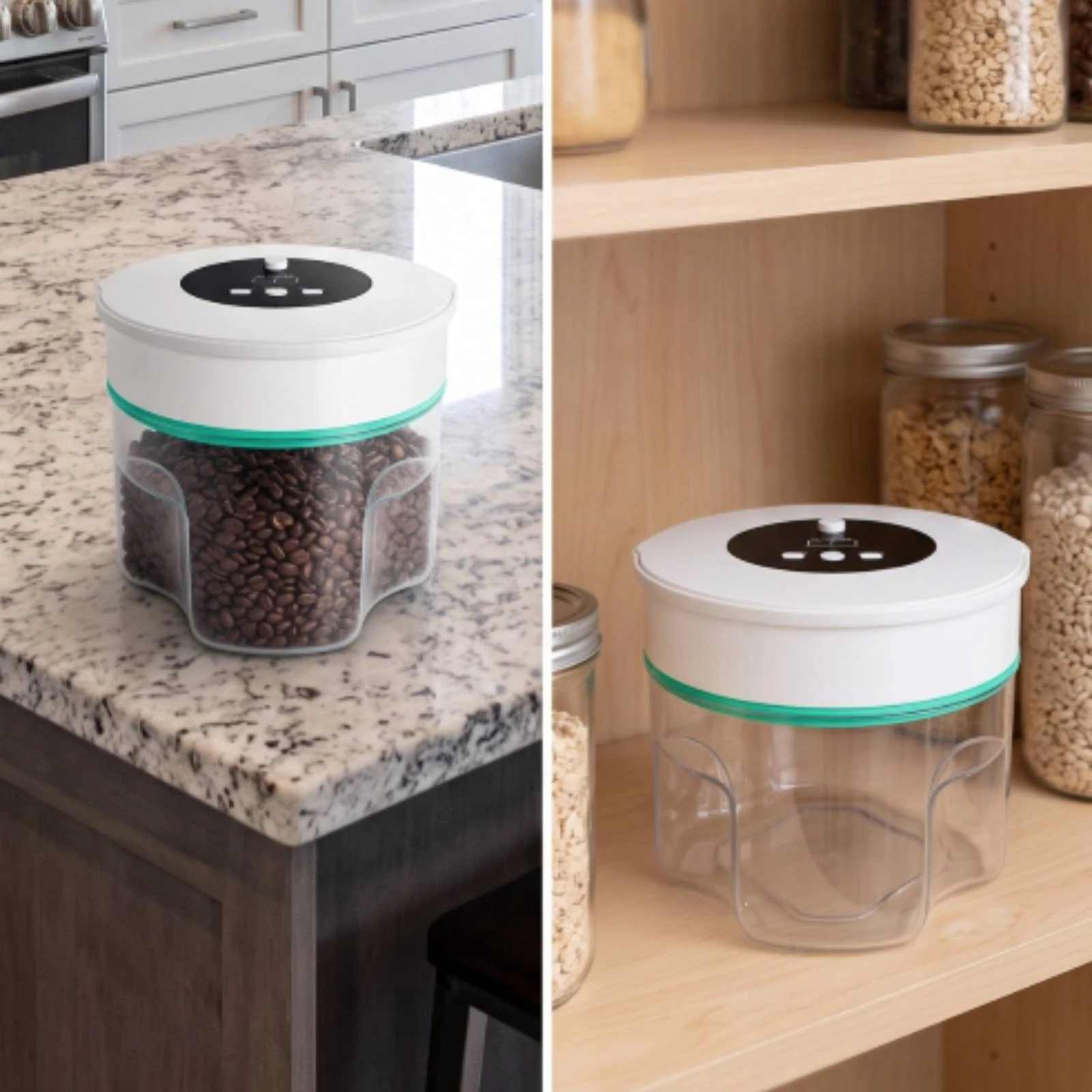 Recipiente Hermético con Bomba Eléctrica para Alimento de Gato y Perro - imagen 4