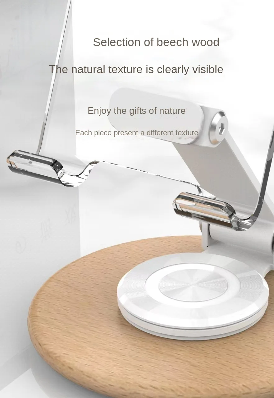 Mecanismo giratorio de 360 grados del soporte