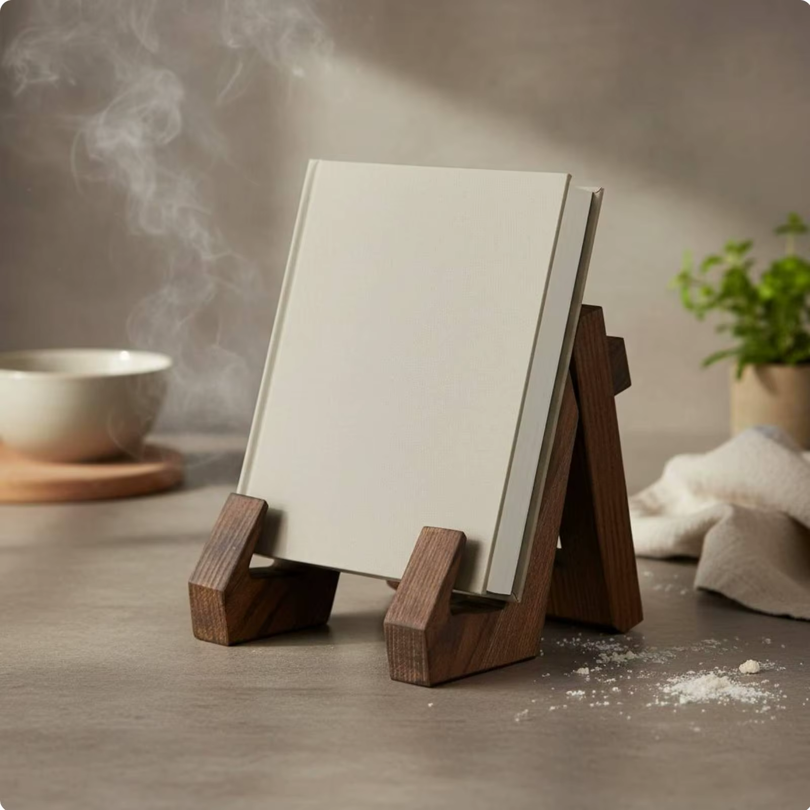 Soporte Libros Madera Maciza Organizador Escritorio – Estantería Desmontable
