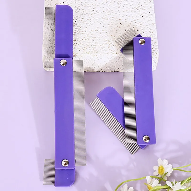 Peine plegable antipulgas para perros: cepillo de aseo y pelo - imagen 3