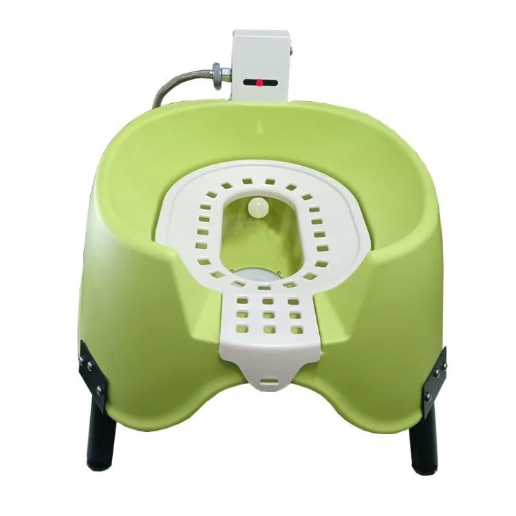 Detalle del sensor infrarrojo y sistema de limpieza