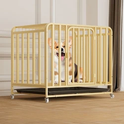 Jaula metálica para gatos y perros pequeños con bandeja extraíble