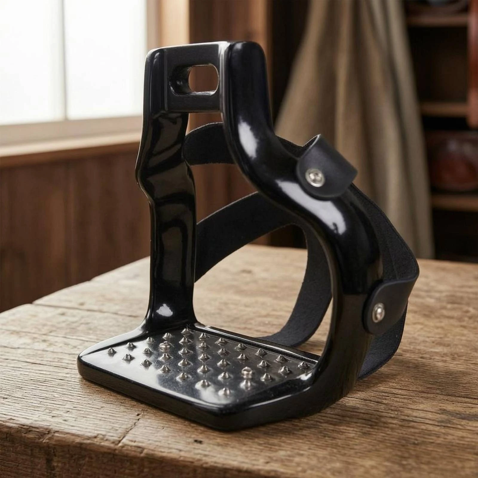 Estribos de seguridad para caballo, diseño moldeado duradero - imagen 5