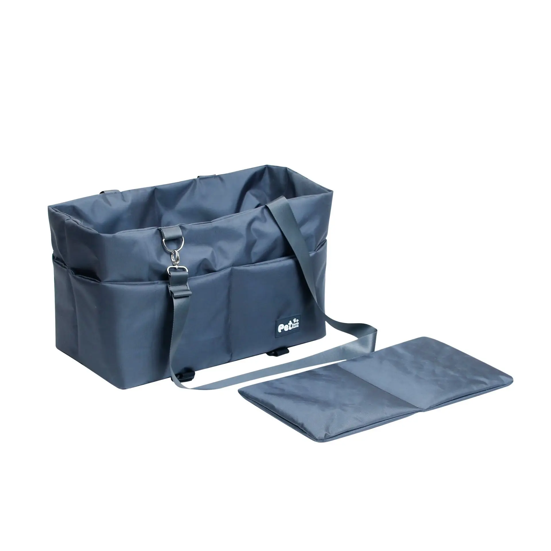 Transportín convertible para gatos y perros – Asiento coche y cama - imagen 2