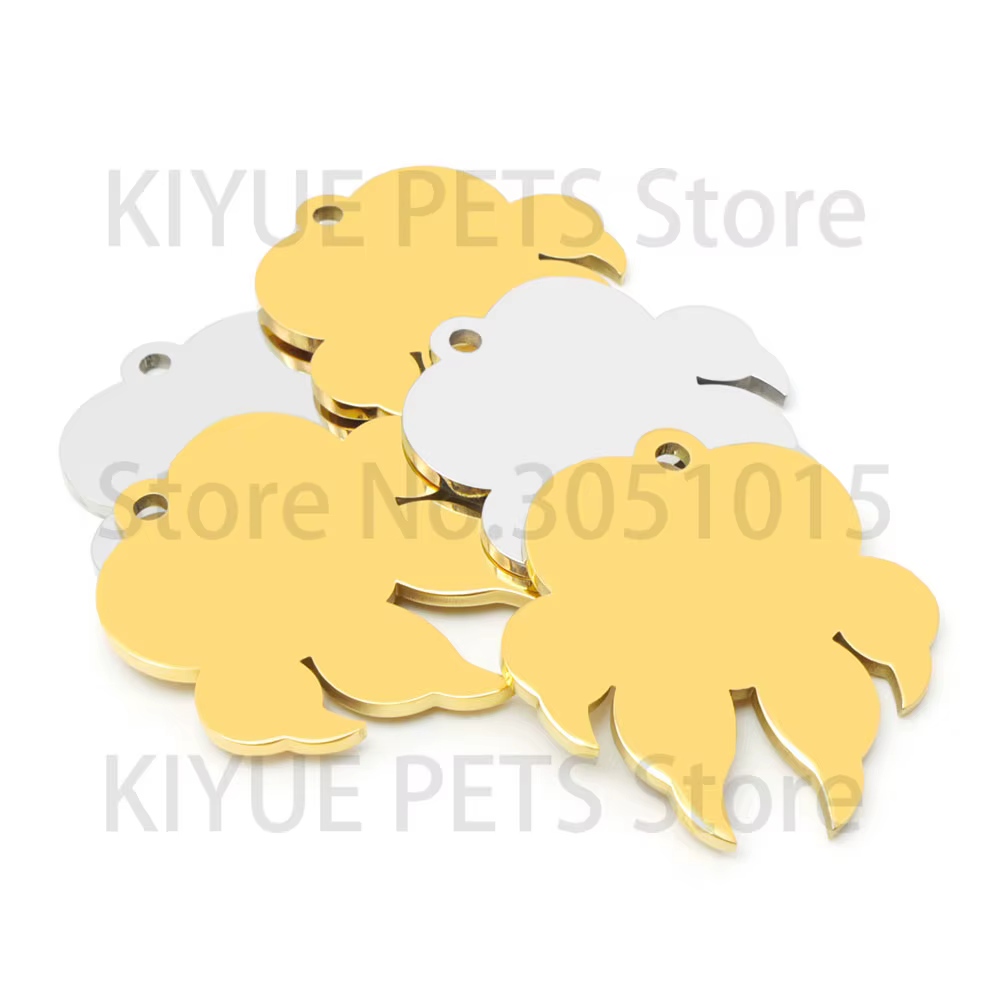 Placa identificativa de acero inoxidable para perros y gatos - imagen 4